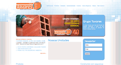 Desktop Screenshot of grupotavares.ind.br