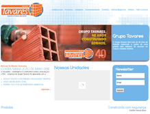 Tablet Screenshot of grupotavares.ind.br